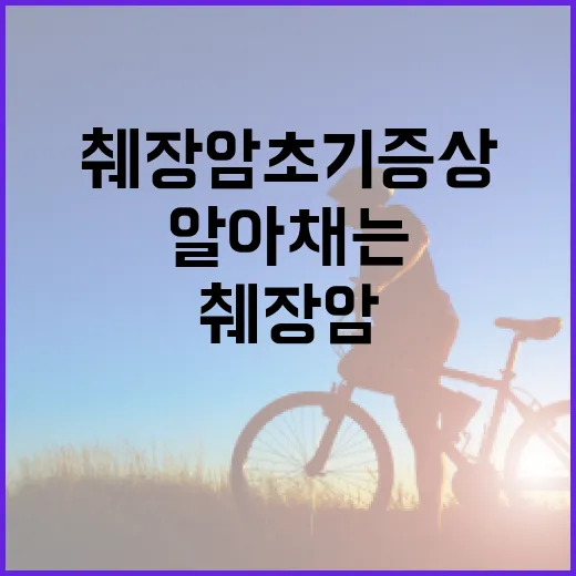 췌장암 초기증상을 알아채는 방법 - 요약