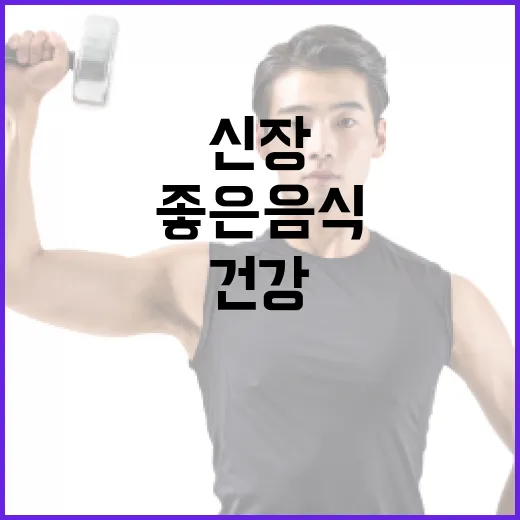 신장 건강에 좋은 음식을 선택하는 방법 - 요약