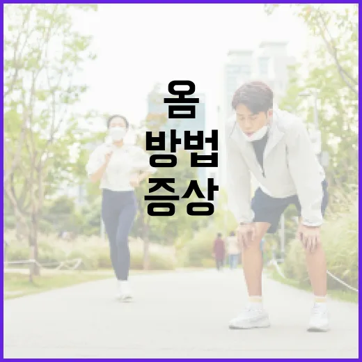 옴 증상을 관리하고 완화하는 방법 - 요약