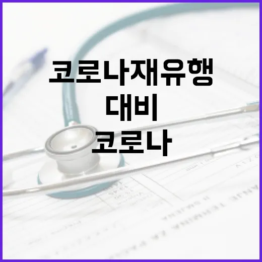 코로나 재유행에 대비하는 방법 - 요약