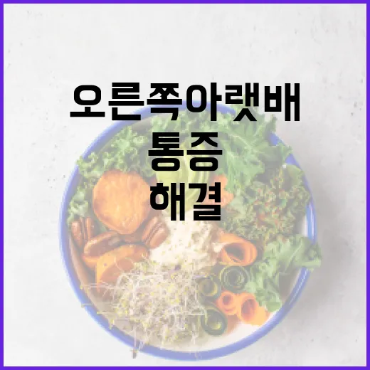 오른쪽 아랫배 통증을 해결하는 방법 - 요약