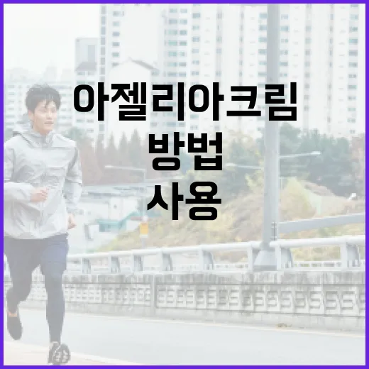 아젤리아크림을 효과적으로 사용하는 방법 - 요약