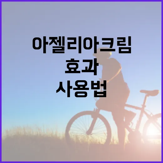 아젤리아크림의 효과와 사용법 - 요약