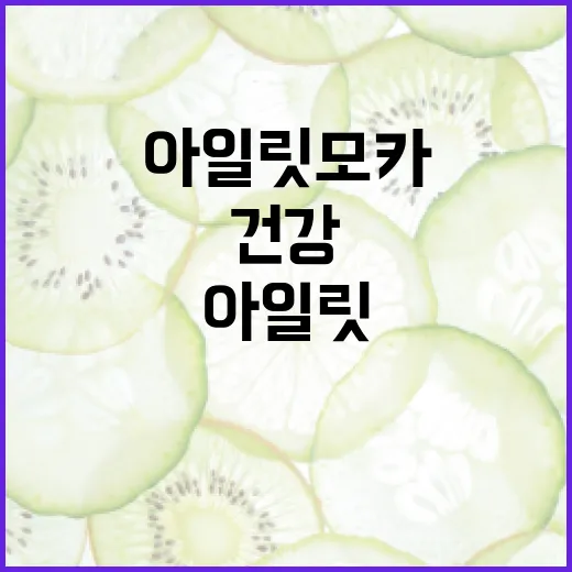 아일릿 모카를 건강하게 즐기는 방법 - 요약