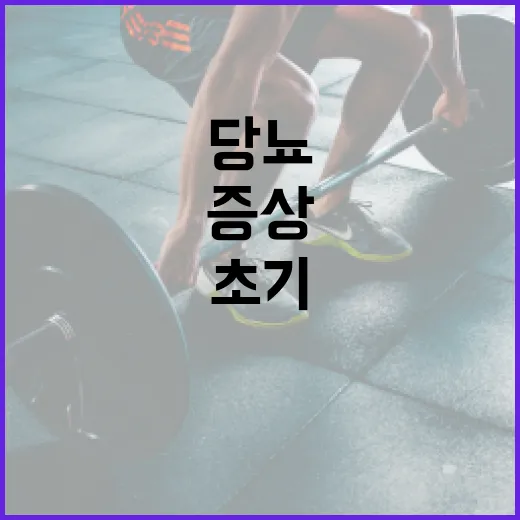 당뇨 초기증상을 인식하는 방법 - 요약