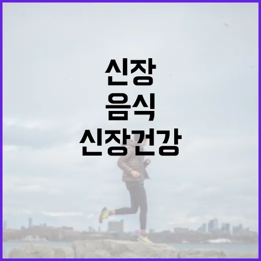 신장 건강을 지키는 음식 섭취 방법 - 요약