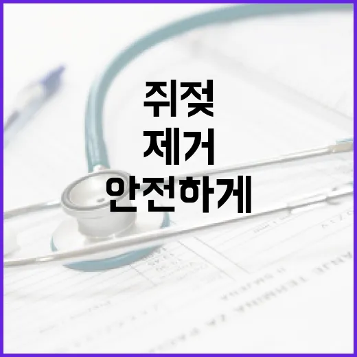 안전하게 쥐젖을 제거하는 방법 - 요약