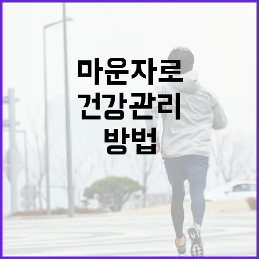 마운자로 효과적으로 건강 관리하는 방법 - 요약