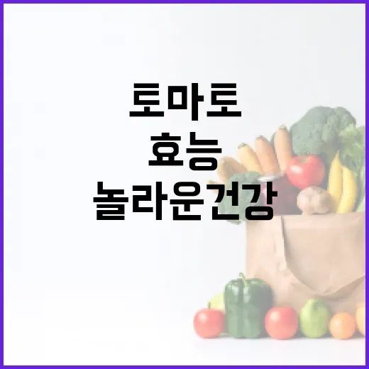 토마토의 놀라운 건강 효능을 극대화하는 방법 - 요약