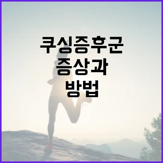 쿠싱증후군 이해하기: 증상과 관리 방법 - 요약