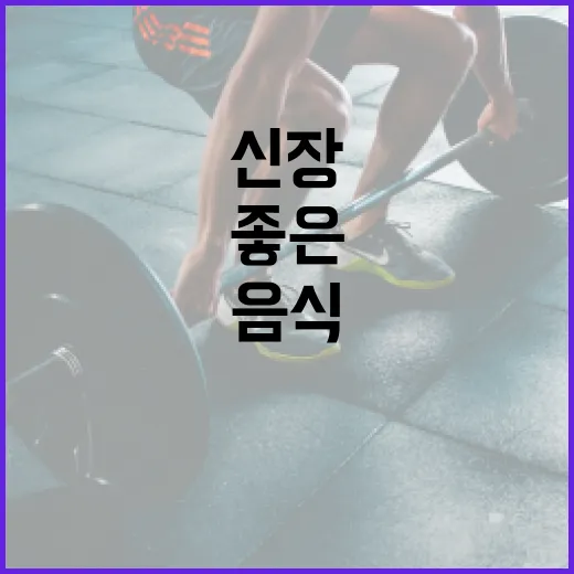 신장 건강을 지키는 맛있는 음식들: 매일 먹기 좋은 선택들 - 요약