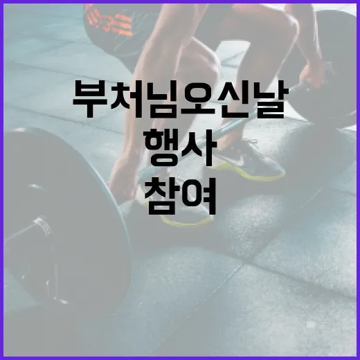 부처님오신날 행사에 참여하는 방법 - 요약