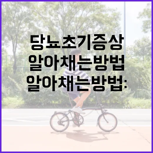 당뇨 초기증상 알아채는 방법: 건강을 위한 첫걸음 - 요약