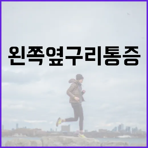 왼쪽 옆구리 통증 관리법: 알아두면 좋은 팁 - 요약