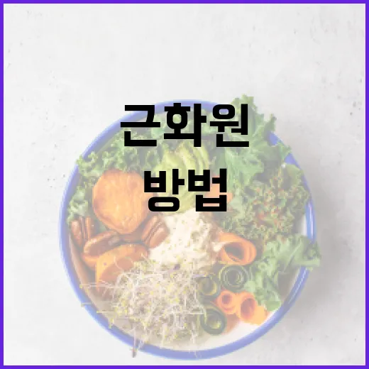 근화원을 제대로 활용하는 방법 - 요약