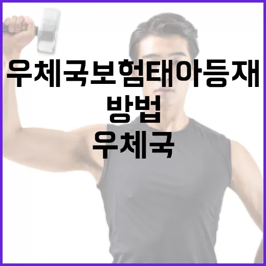 우체국보험에 태아등재하는 방법 - 요약