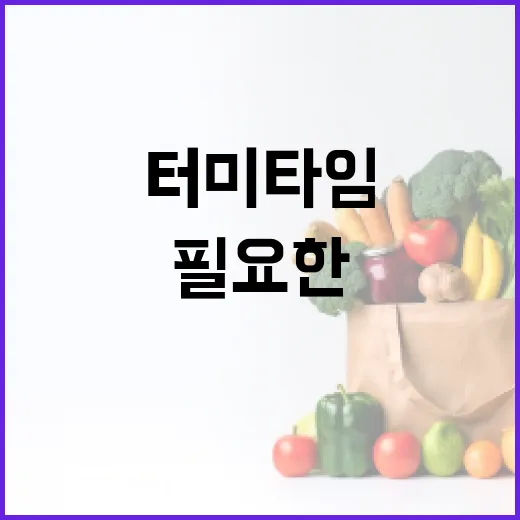 터미타임: 직장인에게 꼭 필요한 휴식 기술 - 요약