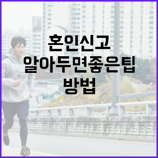 혼인신고 하는 방법: 알아두면 좋은 팁 - 요약
