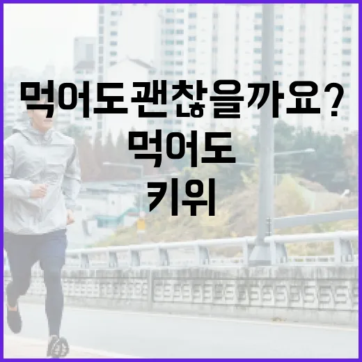 kivys가 키위라면, 매일 먹어도 괜찮을까요? - 요약