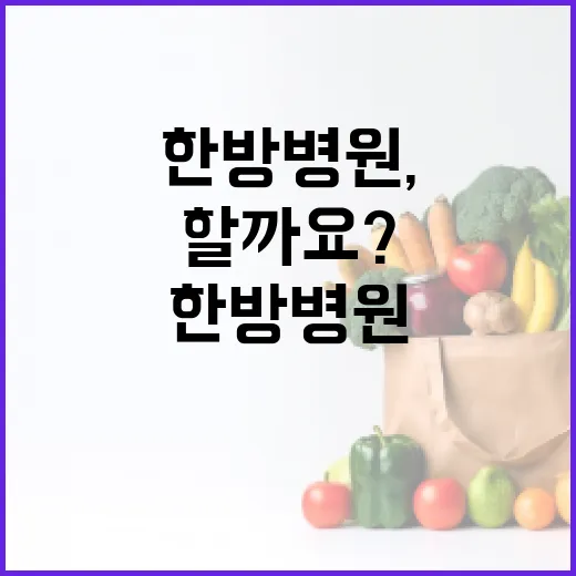 한방병원, 언제 가면 좋고 무엇을 확인해야 할까요? - 요약