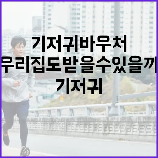 기저귀바우처, 우리 집도 받을 수 있을까요? - 요약