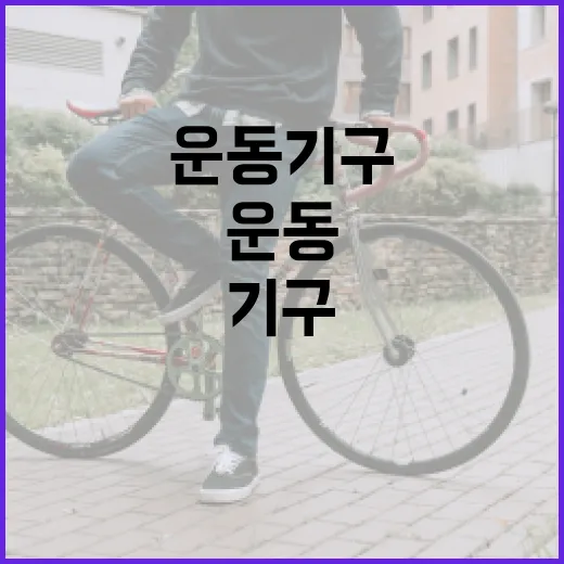 운동기구, 집에 들이기 전에 무엇부터 생각하고 계신가요? - 요약