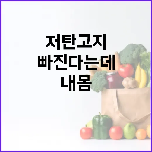 저탄고지, 살은 빠진다는데 내 몸에 맞는 식사일까요? - 요약