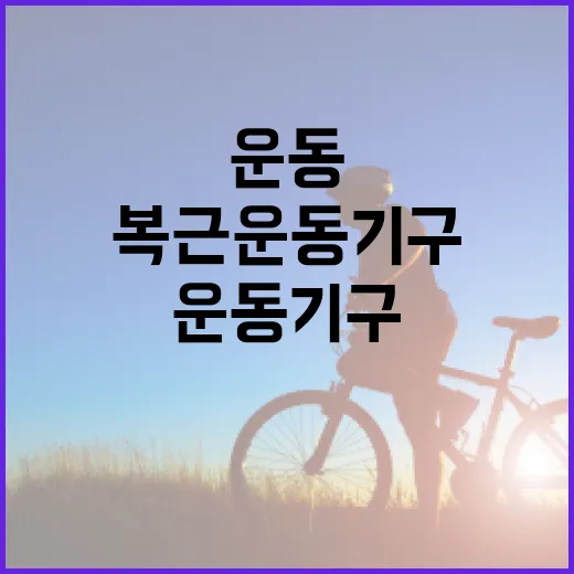 복근운동기구, 허리 아픈 사람도 써도 괜찮을까요? - 요약