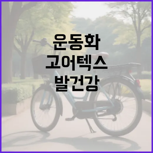 고어텍스운동화, 발 건강에도 정말 편할까요? - 요약