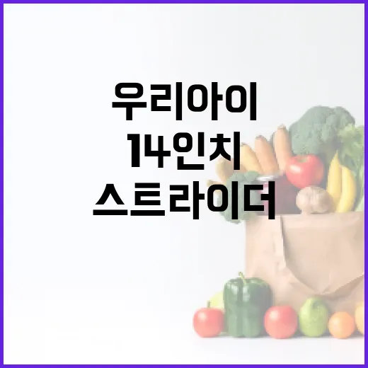 스트라이더 14인치, 우리 아이에게 지금 맞는 크기일까요? - 요약