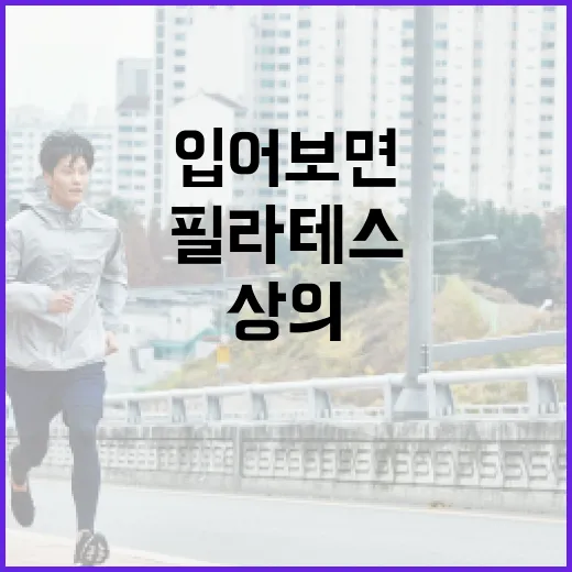 필라테스상의, 왜 입어보면 생각보다 더 중요할까요? - 요약