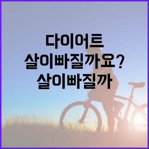 다이어트야식, 참아야만 살이 빠질까요? - 요약