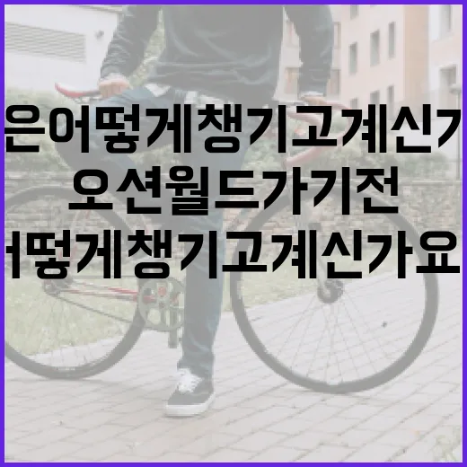 오션월드 가기 전, 건강은 어떻게 챙기고 계신가요? - 요약