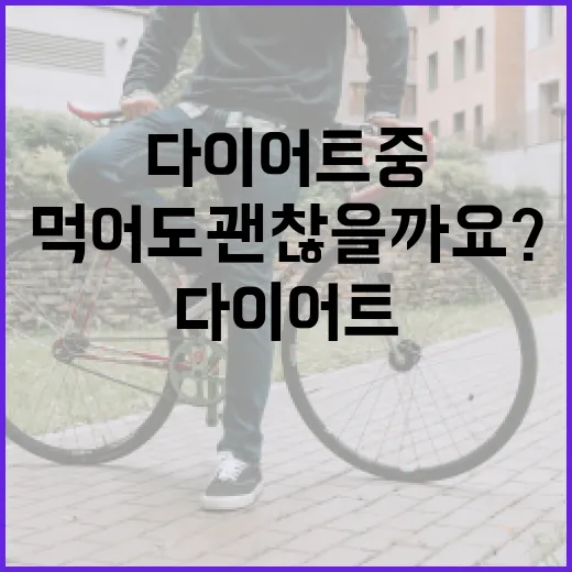 다이어트 중 소고기, 먹어도 괜찮을까요? - 요약
