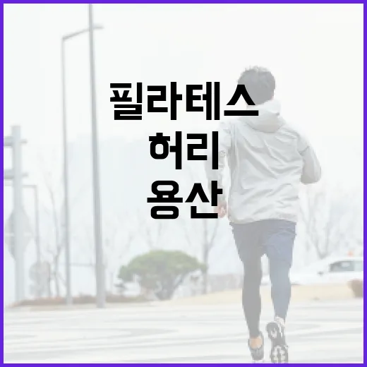 용산필라테스, 허리와 자세 때문에 고민하고 계신가요? - 요약
