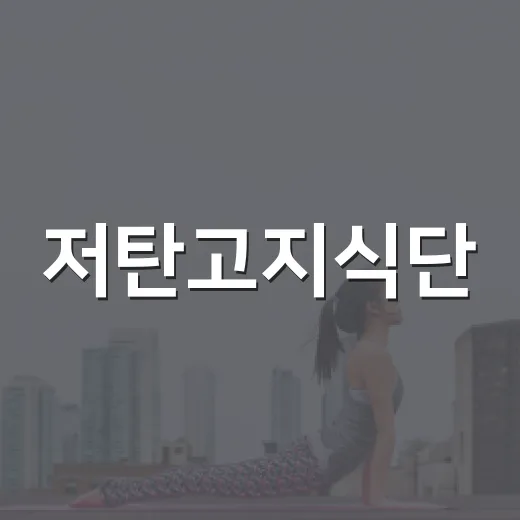 저탄고지식단, 살은 빠진다는데 계속 해도 괜찮을까요? - 요약