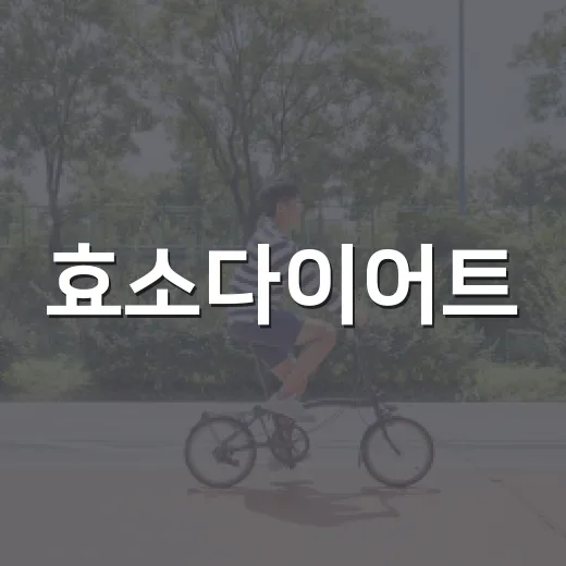 효소다이어트, 정말 살이 빠지는 원리일까요? - 요약