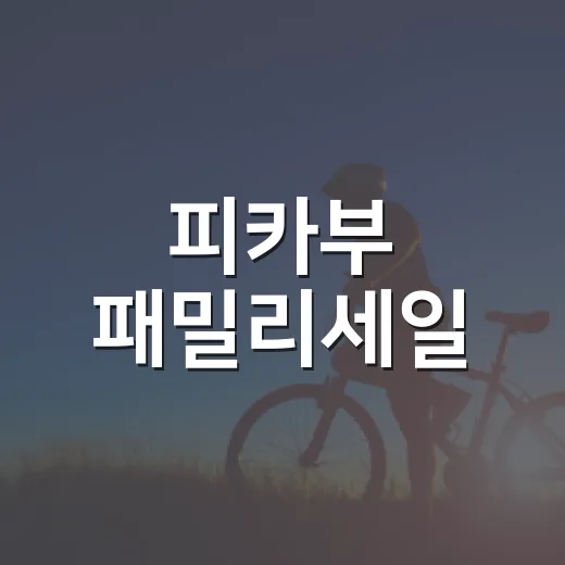 피카부 패밀리세일, 아이 옷 고를 때 가격만 보고 계신가요? - 요약