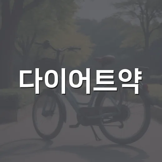 다이어트약, 살을 빼고 싶은 마음만으로 시작해도 괜찮을까요? - 요약