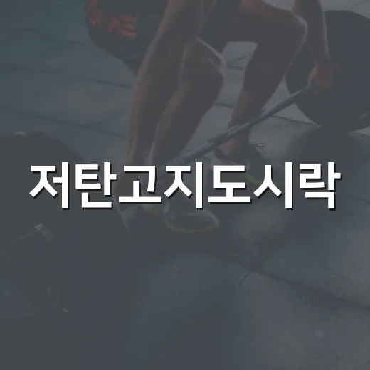 저탄고지도시락, 매일 먹어도 괜찮을까요? - 요약