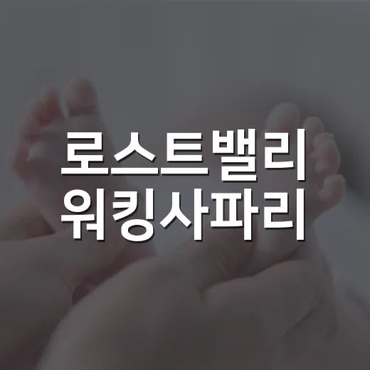 로스트밸리 워킹사파리, 아이와 부모님까지 무리 없이 즐기고 계신가요? - 요약