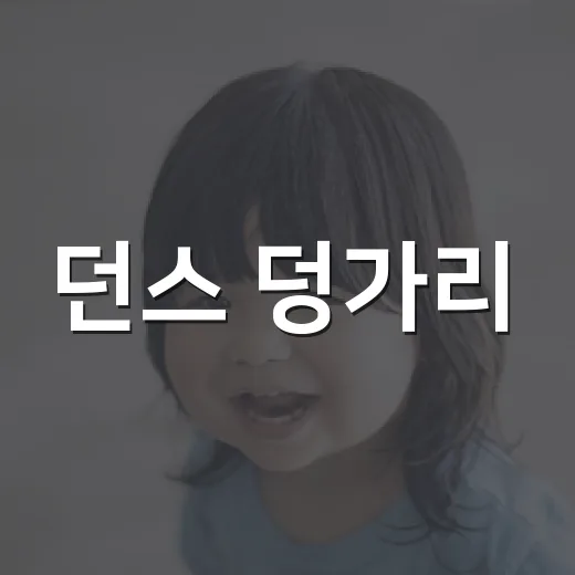 던스 덩가리, 아이에게 예쁘게 입히면서 건강도 챙기고 계신가요? - 요약