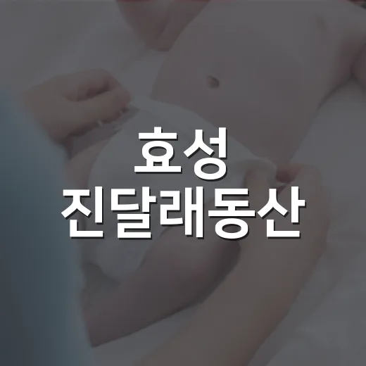 효성 진달래동산, …