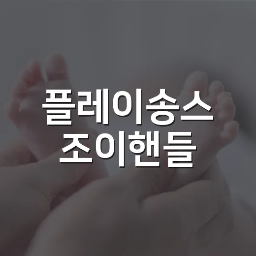 플레이송스 조이핸들, 아이에게 어떤 놀이가 될까요? - 요약