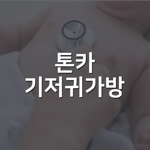 톤카 기저귀가방, 예쁜데 매일 들기에도 괜찮을까요? - 요약