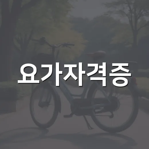 요가자격증, 꼭 있어야 수업을 시작할 수 있을까요? - 요약