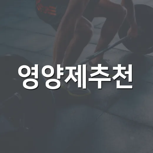 영양제추천, 많이 먹을수록 정말 건강해질까요? - 요약