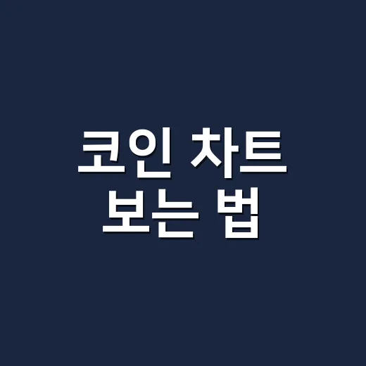 코인 차트 보는 법, 초보가 물리지 않으려면 이렇게 보세요 - 요약
