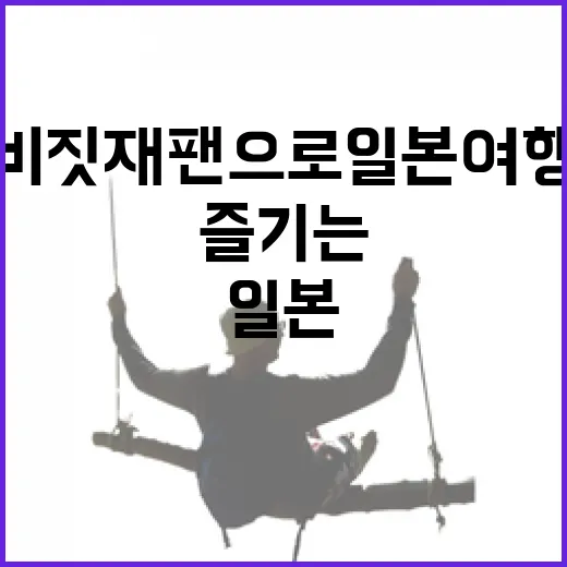 비짓재팬으로 일본 여행 제대로 즐기는 방법 - 요약
