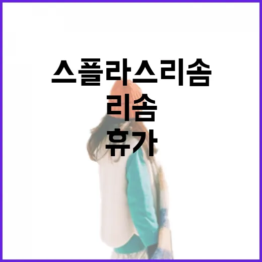 스플라스 리솜에서 완벽한 휴가를 보내는 방법 - 요약
